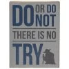 Open Road Brands Do Or Do Not Yoda Star Wars Wood Wall Decor Disney