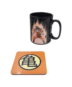 Abysse America Dragon Ball Z Goku Heat-Change Mug And Coaster Gift Set