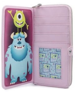 Loungefly Disney Pixar Monster INC Boo's Door Zip Around Wallet