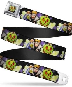 Buckle-Down Disney Evil Queen's Poisoned Apple Full Colo Seatbelt Belt