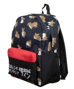 Bioworld Anime Cowboy Bebop- Ein Corgi Kanji Laptop Backpack 7 Bioworld Anime Cowboy Bebop- Ein Corgi Kanji Laptop Backpack