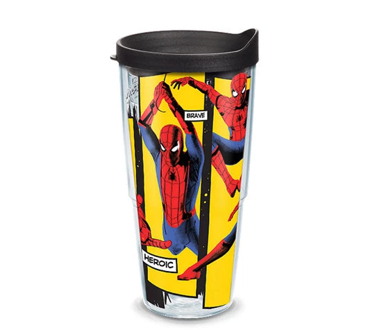 Tervis Marvel® - Spider-Man Far From Home Wrap With Travel Lid 24 Oz. 3 Tervis Marvel® - Spider-Man Far From Home Wrap With Travel Lid 24 Oz.