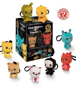 Funko Five Nights At Freddys Plush Five Nights At Freddy's Mystery Minis Plush Key Chain Display Case