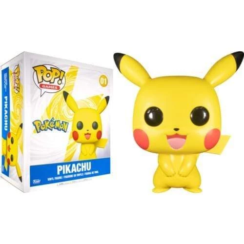 Funko Pop! Games: Pokemon - 18" Pikachu Vinyl Figure 4 Funko Pop! Games: Pokemon - 18" Pikachu Vinyl Figure
