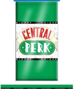 Silver Buffalo Friends Central Perk Logo 108" X 54" Tablecloth
