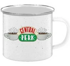 Silver Buffalo Friends 20oz Ceramic Central Perk Camper Mug