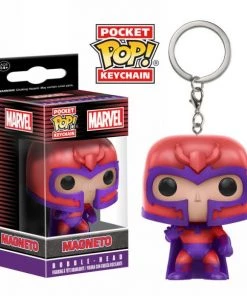 Magneto Mini Funko Pop Keychain Marvel