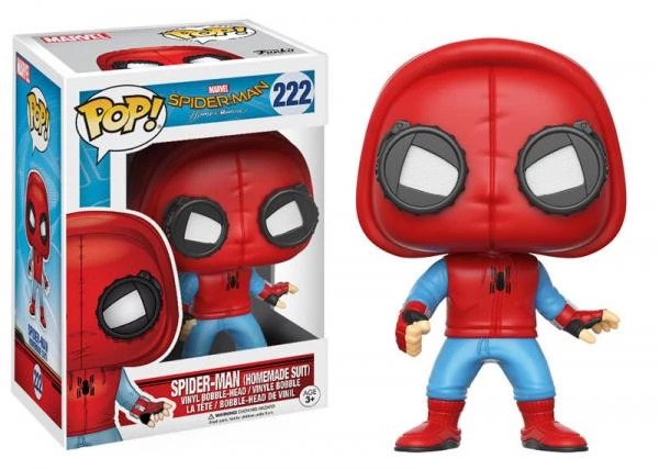 Funko Spider-Man With Homemade Suit Pop Vinyl Figure 3 Funko Spider-Man With Homemade Suit Pop Vinyl Figure