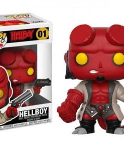Funko Hellboy - Hellboy W/Jacket & No Horns POP Movies Vinyl Figure