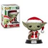 Funko Funko Pops! Star Wars Santa Yoda Pop VInyl Figure 2 Funko Funko Pops! Star Wars Santa Yoda Pop VInyl Figure