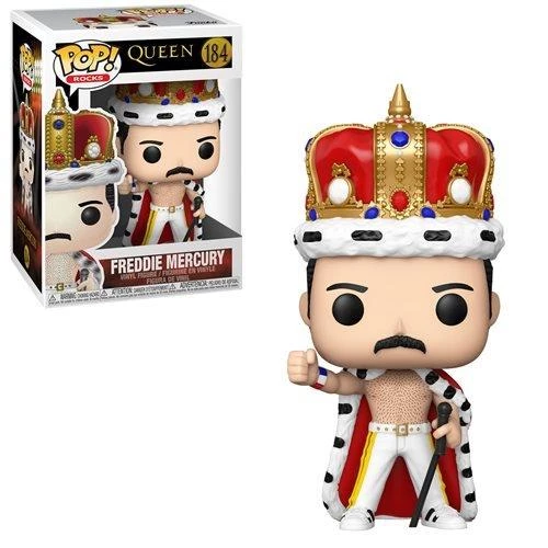 Funko Pop Rock : Queen - Freddie Mercury King Funko Pops! 3 Funko Pop Rock : Queen - Freddie Mercury King Funko Pops!