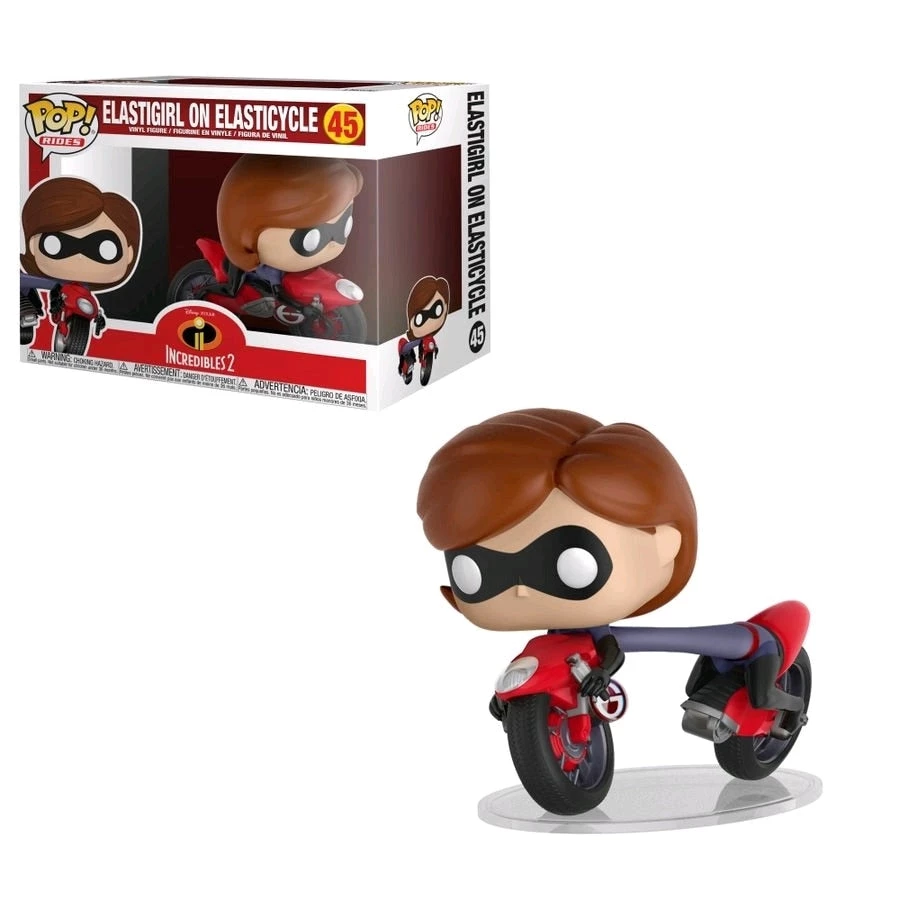 Funko The Incredibles 2 Elastigirl On Elasticycle Pop Vinyl Figure Funko Pops! 3 Funko The Incredibles 2 Elastigirl On Elasticycle Pop Vinyl Figure Funko Pops!