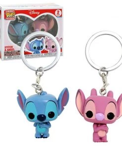Funko Disney - Stitch And Angel POP! 2 Pack Keychain