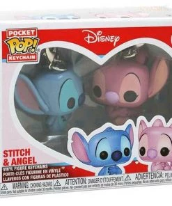 Funko Disney - Stitch And Angel POP! 2 Pack Keychain