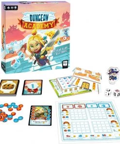 USAopoly Dungeon Academy Board Game Games