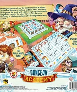 USAopoly Dungeon Academy Board Game Games