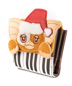 Loungefly Gremlins Gizmo Holiday Keyboard Cosplay Zip Around Wallet