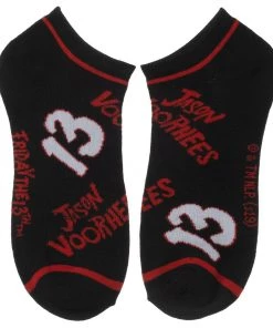 Bioworld Movies Friday The 13th 5 Pair Ankle Socks