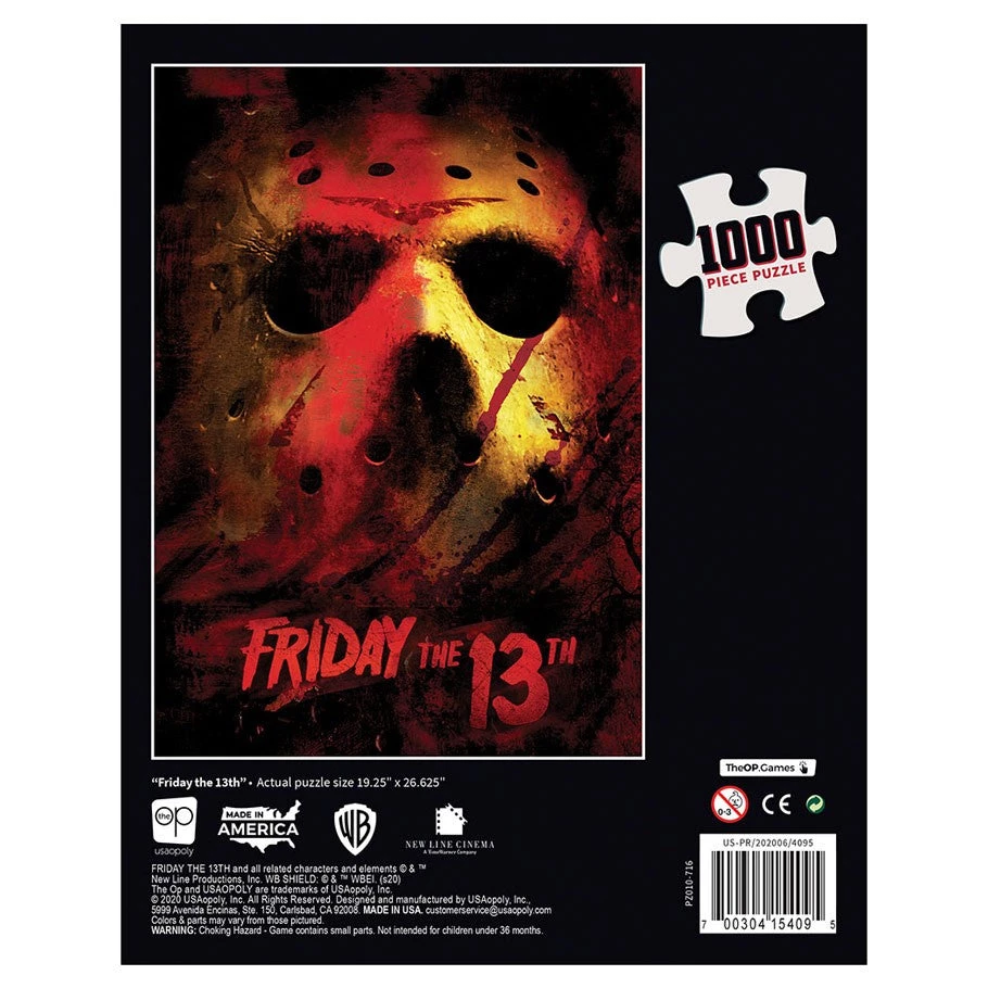 USAopoly Friday The 13th 1000pc Puzzle 5 USAopoly Friday The 13th 1000pc Puzzle