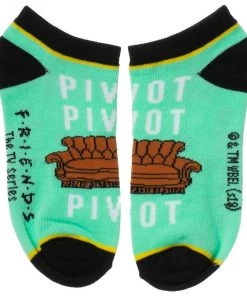 Bioworld Friends 5 Pack Ankle Socks Pack 13 Bioworld Friends 5 Pack Ankle Socks Pack