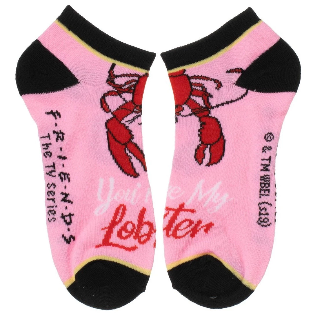 Bioworld Friends 5 Pack Ankle Socks Pack 6 Bioworld Friends 5 Pack Ankle Socks Pack