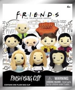 Monogram Friends Plush Bag Clip Display Case