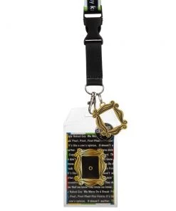 Bioworld Friends Quotes Taping Lanyard