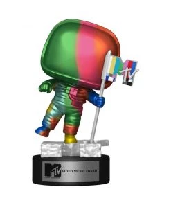 Funko Pops! Funko POP! Ad Icons: MTV Moon Person Rainbow Metallic