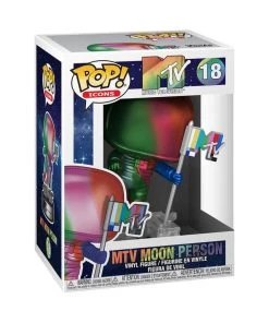 Funko Pops! Funko POP! Ad Icons: MTV Moon Person Rainbow Metallic