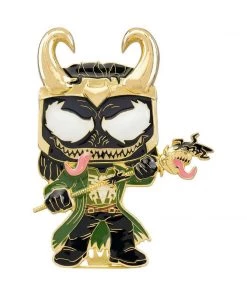 Funko POP! Pins: Marvel Venomized Loki Enamel Pin 6 Funko POP! Pins: Marvel Venomized Loki Enamel Pin
