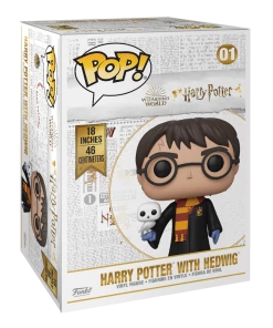 Funko Harry Potter: Harry Potter W/ Hedwig - 18" Vinyl Figure