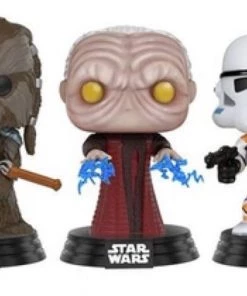 U.C.C. Distributing Star Wars Tarfful, Unhooded Emperor Palpatine & Utapau Clone Trooper Exclusive Vinyl