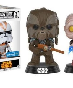 U.C.C. Distributing Star Wars Tarfful, Unhooded Emperor Palpatine & Utapau Clone Trooper Exclusive Vinyl