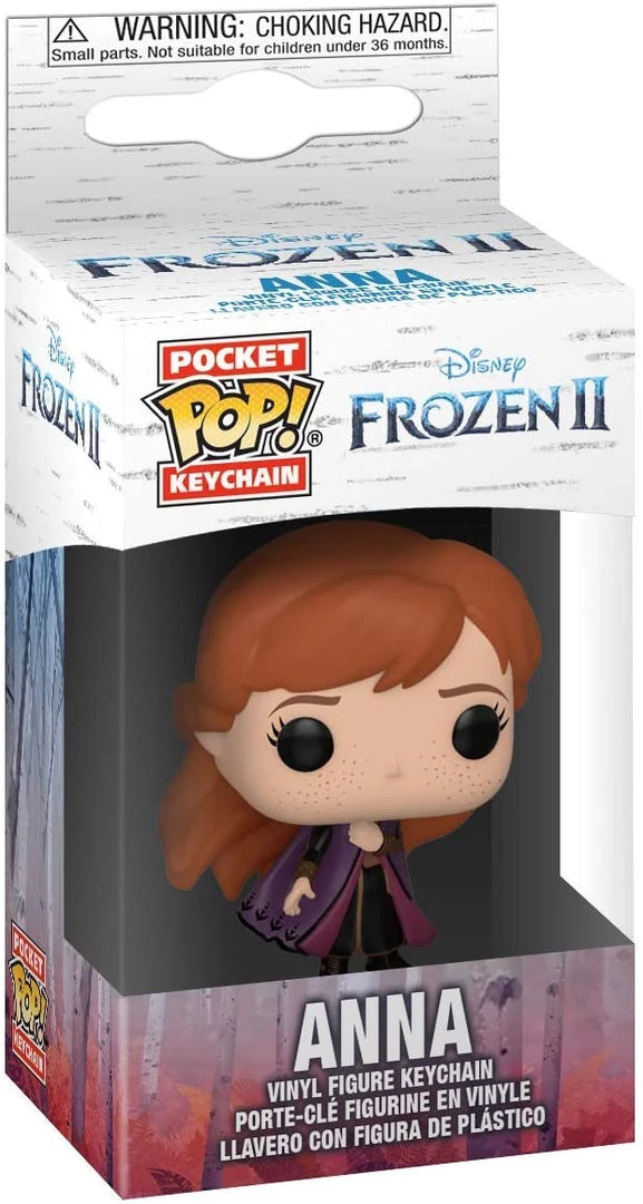 Funko Pop! Keychain Disney: Frozen 2 - Anna 3 Funko Pop! Keychain Disney: Frozen 2 - Anna