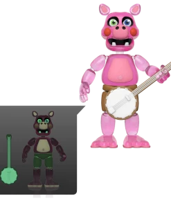 Video Games Funko Action Figure: FNAF Pizza Sim - Pigpatch (Translucent Glow)