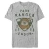 FifthSun Star Wars Park Ranger Endor Ewok Badge Men's T-Shirt