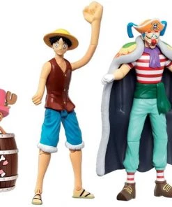 Abysse America One Piece Action Figures Set (Buggy, Chopper & Luffy) Anime