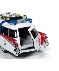 Autoworld Movies Ghostbusters Cadillac Ambulance ECTO-1 1959 Cadillac 1:18 Scale Die Cast Car