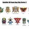 Monogram 3D Figural Foam Bag Clip Godzilla Series 2 Mystery Box 24 Movies