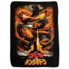 Bioworld Godzilla Vs King Ghidorah Fleece Blanket