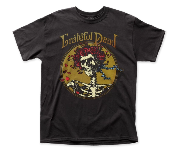 Impact Grateful Dead Men's Grateful Skull T-shirt Black Movies 3 Impact Grateful Dead Men's Grateful Skull T-shirt Black Movies