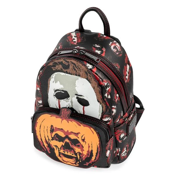 Loungefly Halloween 2 Michael Myers Pumpkin Mini Backpack 4 Loungefly Halloween 2 Michael Myers Pumpkin Mini Backpack