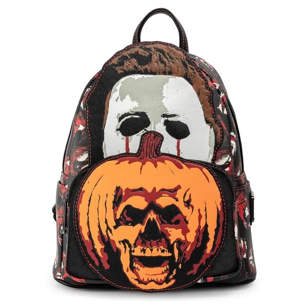Loungefly Halloween 2 Michael Myers Pumpkin Mini Backpack 6 Loungefly Halloween 2 Michael Myers Pumpkin Mini Backpack
