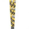 Silver Buffalo Harry Potter Hufflepuff Pattern Lanyard W/ Badge Holder & Rubber Charm Movies