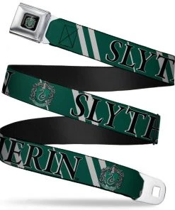 Buckle-Down Harry Potter Slytheing Strippe Ebbing Seatbelt Belt Movies