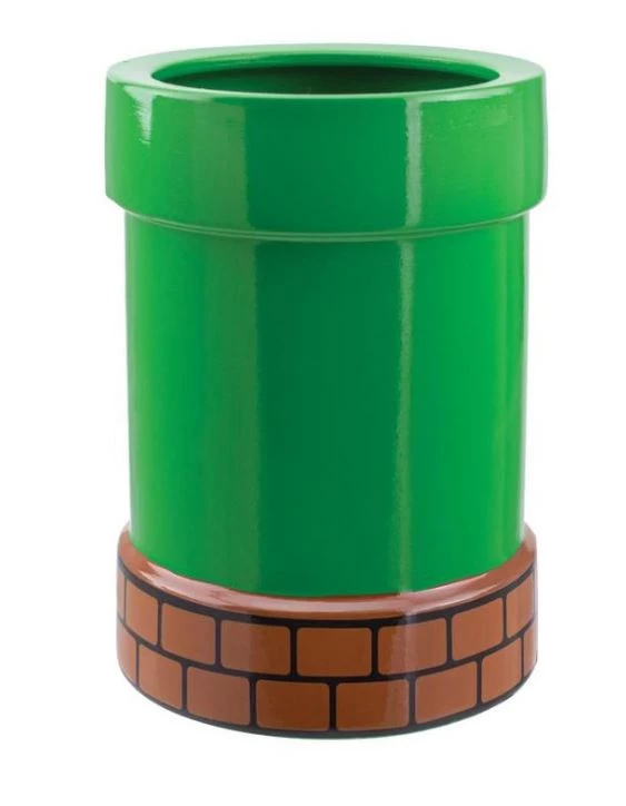 Paladone Super Mario Pipe Plant And Pen Pot Mario Series 3 Paladone Super Mario Pipe Plant And Pen Pot Mario Series