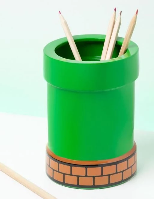 Paladone Super Mario Pipe Plant And Pen Pot Mario Series 5 Paladone Super Mario Pipe Plant And Pen Pot Mario Series