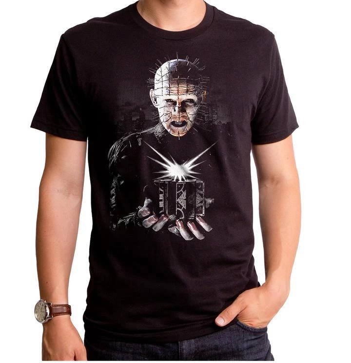 Goodie Two Sleeves T-shirts Hellraiser Men's Puzzle Box T-Shirt 4 Goodie Two Sleeves T-shirts Hellraiser Men's Puzzle Box T-Shirt