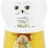 Silver Buffalo Movies Harry Potter Hedwig Watercolor Pattern 55mm Light Up Snow Globe