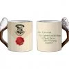 Silver Buffalo Harry Potter Hogwarts Envelope Shaped Handle Ceramic Mug